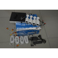 Mezcla de cúpula y bala 4CH 720P CVI cámara kits, 4CH CVI sistema de cámara de CCTV